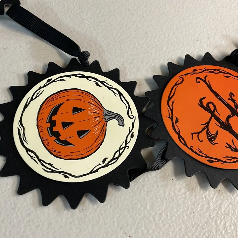 Happy Halloween Fancy Paper garland decor